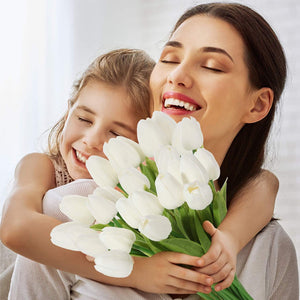 Künstliche Tulpenblumen für den Außenbereich (7 Stück)
