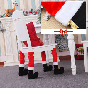 Weihnachten Stuhl Fuß Abdeckung